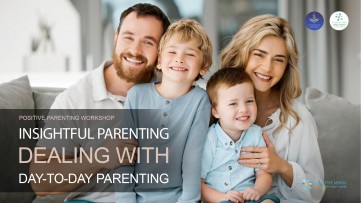 Insightful Parenting Course - Dealing With Day-To-Day Parenting (Monday in November)